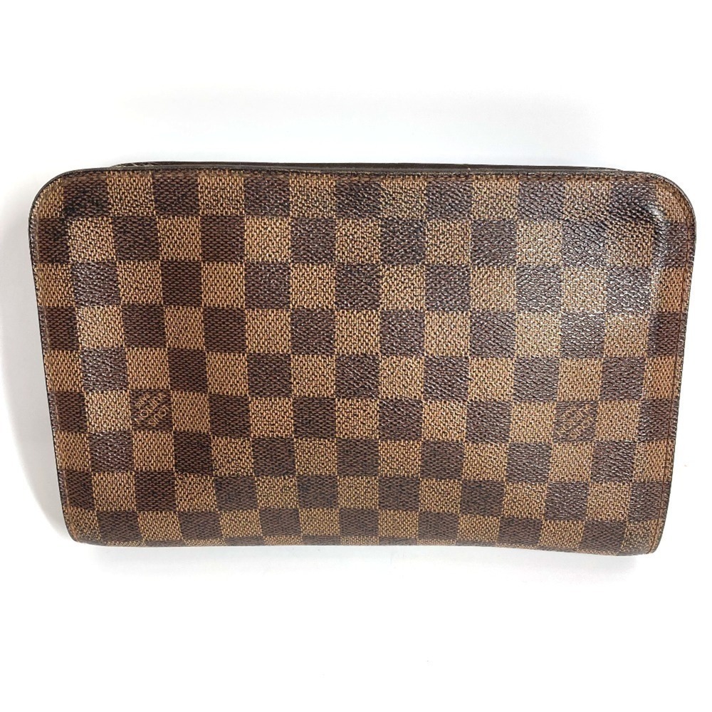 LOUIS VUITTON Brown Damier Canvas Pouch - Picture 3 of 15